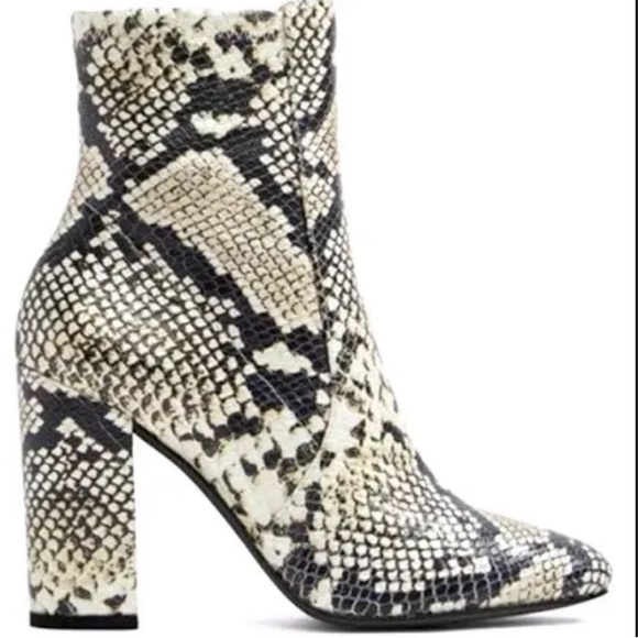 ALDO Snakeskin heeled Booties - Picture 1 of 4